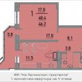 1-комнатная квартира, ПР-КТ. ЛЕНИНСКИЙ 1-комнатная квартира, ПР-КТ. ЛЕНИНСКИЙ