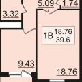 1-комнатная квартира, УЛ. ЗАЛЕСНАЯ, 4 1-комнатная квартира, УЛ. ЗАЛЕСНАЯ, 4