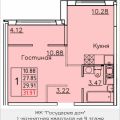 1-комнатная квартира, ВИДНОЕ, ДЕРЕВНЯ ЛОПАТИНО, 18 1-комнатная квартира, ВИДНОЕ, ДЕРЕВНЯ ЛОПАТИНО, 18