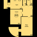 2-комнатная квартира, РЯЗАНЬ, РЫБНОВСКАЯ, 8 2-комнатная квартира, РЯЗАНЬ, РЫБНОВСКАЯ, 8