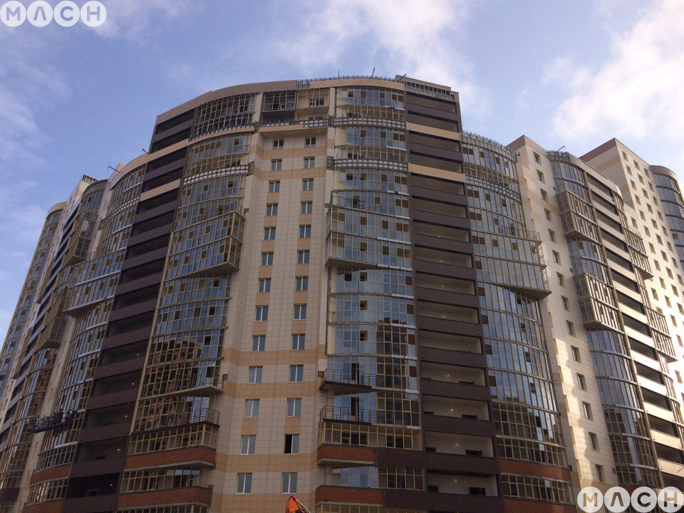 Kazan, Chistopolskaya st house 86/10. Apartment house