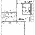 2-комнатная квартира, ПРОЕЗД. ЛАЗОРЕВЫЙ, 3 СТ1 2-комнатная квартира, ПРОЕЗД. ЛАЗОРЕВЫЙ, 3 СТ1
