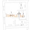 1-комнатная квартира, ПЕР. 3-Й ИЛАНСКИЙ, 3Б 1-комнатная квартира, ПЕР. 3-Й ИЛАНСКИЙ, 3Б
