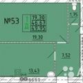 1-комнатная квартира, Д. ДЕР. СТАРОЕ БРАГИНО, 44 1-комнатная квартира, Д. ДЕР. СТАРОЕ БРАГИНО, 44