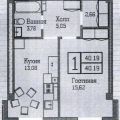 1-комнатная квартира, ВАСИЛЬКОВО, УЛ. ШАТУРСКАЯ, 35В 1-комнатная квартира, ВАСИЛЬКОВО, УЛ. ШАТУРСКАЯ, 35В