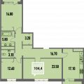 3-комнатная квартира, УЛ. ДАЛЬНЯЯ, 8 3-комнатная квартира, УЛ. ДАЛЬНЯЯ, 8