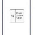 1-комнатная квартира, УЛ. СПОРТИВНАЯ, 36 1-комнатная квартира, УЛ. СПОРТИВНАЯ, 36