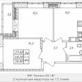 2-комнатная квартира, ХИМКИ, ГОРНАЯ 2-комнатная квартира, ХИМКИ, ГОРНАЯ