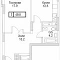 1-комнатная квартира, ПРОЕЗД. ПОГОННЫЙ 1-комнатная квартира, ПРОЕЗД. ПОГОННЫЙ