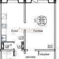 1-комнатная квартира, НОВОСИБИРСК, ВЫСОЦКОГО 143/1 1-комнатная квартира, НОВОСИБИРСК, ВЫСОЦКОГО 143/1