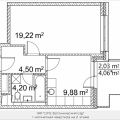 1-комнатная квартира, ПРОЕЗД. ЛАЗОРЕВЫЙ, 3 СТ1 1-комнатная квартира, ПРОЕЗД. ЛАЗОРЕВЫЙ, 3 СТ1
