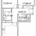 2-комнатная квартира, ПРОЕЗД. ЛАЗОРЕВЫЙ, 3 СТ1 2-комнатная квартира, ПРОЕЗД. ЛАЗОРЕВЫЙ, 3 СТ1