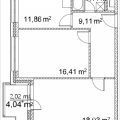 2-комнатная квартира, ПРОЕЗД. ЛАЗОРЕВЫЙ, 3 СТ1 2-комнатная квартира, ПРОЕЗД. ЛАЗОРЕВЫЙ, 3 СТ1