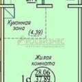 1-комнатная квартира, НОВОСИБИРСК, ВЫСОЦКОГО 143 1-комнатная квартира, НОВОСИБИРСК, ВЫСОЦКОГО 143