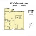 1-комнатная квартира, УЛ. САДОВАЯ, 12 1-комнатная квартира, УЛ. САДОВАЯ, 12