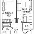 2-комнатная квартира, ПРОЕЗД. 3-Й СИЛИКАТНЫЙ 2-комнатная квартира, ПРОЕЗД. 3-Й СИЛИКАТНЫЙ