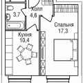 1-комнатная квартира, ПРОЕЗД. 3-Й СИЛИКАТНЫЙ 1-комнатная квартира, ПРОЕЗД. 3-Й СИЛИКАТНЫЙ