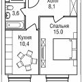 1-комнатная квартира, ПРОЕЗД. 3-Й СИЛИКАТНЫЙ 1-комнатная квартира, ПРОЕЗД. 3-Й СИЛИКАТНЫЙ