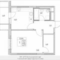 1-комнатная квартира, ПРОЕЗД. ЛАЗОРЕВЫЙ, 3 СТ1 1-комнатная квартира, ПРОЕЗД. ЛАЗОРЕВЫЙ, 3 СТ1