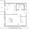 1-комнатная квартира, ПРОЕЗД. ЛАЗОРЕВЫЙ, 3 СТ1 1-комнатная квартира, ПРОЕЗД. ЛАЗОРЕВЫЙ, 3 СТ1