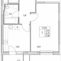 1-комнатная квартира, ПРОЕЗД. ЛАЗОРЕВЫЙ, 3 СТ1 1-комнатная квартира, ПРОЕЗД. ЛАЗОРЕВЫЙ, 3 СТ1