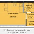 1-комнатная квартира, П. СТАНЦИИ КРЁКШИНО, 1-комнатная квартира, П. СТАНЦИИ КРЁКШИНО,