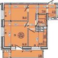 2-комнатная квартира, ПЕР. 1-Й ТОПКИНСКИЙ 2-комнатная квартира, ПЕР. 1-Й ТОПКИНСКИЙ