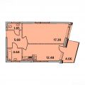 1-комнатная квартира, УЛ. РОЗЫ ЛЮКСЕМБУРГ, 118/3 1-комнатная квартира, УЛ. РОЗЫ ЛЮКСЕМБУРГ, 118/3