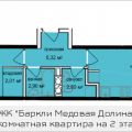 2-комнатная квартира, П. СТАНЦИИ КРЁКШИНО, 2-комнатная квартира, П. СТАНЦИИ КРЁКШИНО,