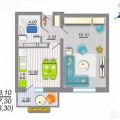 1-комнатная квартира, ПР-КТ. МОСКОВСКИЙ, 213 1-комнатная квартира, ПР-КТ. МОСКОВСКИЙ, 213