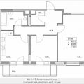 2-комнатная квартира, ПРОЕЗД. ЛАЗОРЕВЫЙ, 3 СТ1 2-комнатная квартира, ПРОЕЗД. ЛАЗОРЕВЫЙ, 3 СТ1
