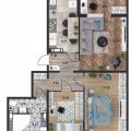 3-комнатная квартира, КОМБРИГА ПОТАПОВА, 29 3-комнатная квартира, КОМБРИГА ПОТАПОВА, 29