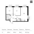 2-комнатная квартира, БОБРОВО Д, БОБРОВО Д КРЫМСКАЯ 19 2-комнатная квартира, БОБРОВО Д, БОБРОВО Д КРЫМСКАЯ 19