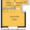 1-комнатная квартира, П. СТАНЦИИ КРЁКШИНО, 1-комнатная квартира, П. СТАНЦИИ КРЁКШИНО,