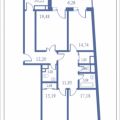 4-комнатная квартира, УЛ. КУДРЯВЦЕВА 4-комнатная квартира, УЛ. КУДРЯВЦЕВА