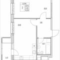 2-комнатная квартира, ПРОЕЗД. ЛАЗОРЕВЫЙ, 3 СТ1 2-комнатная квартира, ПРОЕЗД. ЛАЗОРЕВЫЙ, 3 СТ1