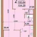 2-комнатная квартира, УЛ. ЧАПАЕВА, 56 2-комнатная квартира, УЛ. ЧАПАЕВА, 56