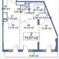 2-комнатная квартира, УЛ. КУДРЯВЦЕВА 2-комнатная квартира, УЛ. КУДРЯВЦЕВА