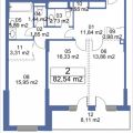2-комнатная квартира, УЛ. КУДРЯВЦЕВА 2-комнатная квартира, УЛ. КУДРЯВЦЕВА