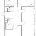 4-комнатная квартира, ПРОЕЗД. ЛАЗОРЕВЫЙ, 3 СТ1 4-комнатная квартира, ПРОЕЗД. ЛАЗОРЕВЫЙ, 3 СТ1