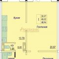 1-комнатная квартира, НОВОСИБИРСК, ВЫСОЦКОГО 143/4 1-комнатная квартира, НОВОСИБИРСК, ВЫСОЦКОГО 143/4