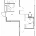 2-комнатная квартира, ПРОЕЗД. ЛАЗОРЕВЫЙ, 3 СТ1 2-комнатная квартира, ПРОЕЗД. ЛАЗОРЕВЫЙ, 3 СТ1