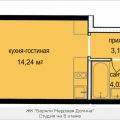 1-комнатная квартира, П. СТАНЦИИ КРЁКШИНО, 1-комнатная квартира, П. СТАНЦИИ КРЁКШИНО,