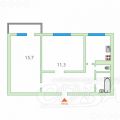 2-комнатная квартира, УЛ. КОТОВСКОГО, 55А 2-комнатная квартира, УЛ. КОТОВСКОГО, 55А