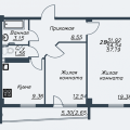 1-комнатная квартира, ЧЕРЕПОВЕЦ, М. ГОРЬКОГО 34 1-комнатная квартира, ЧЕРЕПОВЕЦ, М. ГОРЬКОГО 34