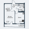 1-комнатная квартира, ЧЕРЕПОВЕЦ, М. ГОРЬКОГО 34 1-комнатная квартира, ЧЕРЕПОВЕЦ, М. ГОРЬКОГО 34