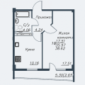 1-комнатная квартира, ЧЕРЕПОВЕЦ, М. ГОРЬКОГО 34 1-комнатная квартира, ЧЕРЕПОВЕЦ, М. ГОРЬКОГО 34