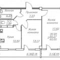 1-комнатная квартира, ЧЕРЕПОВЕЦ, УЛ. ПЕСЧАНАЯ 1П 1-комнатная квартира, ЧЕРЕПОВЕЦ, УЛ. ПЕСЧАНАЯ 1П