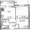 1-комнатная квартира, ЧЕРЕПОВЕЦ, УЛ. МОНТ-КЛЕР 13 1-комнатная квартира, ЧЕРЕПОВЕЦ, УЛ. МОНТ-КЛЕР 13