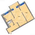 2-комнатная квартира, УЛ. РИЖСКАЯ, 72 2-комнатная квартира, УЛ. РИЖСКАЯ, 72
